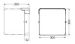 NUMEROVALAISIN NOPPA CUBE IP65 IK10 12W/840 PCO WH