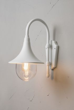 SEINÄVALAISIN KARTANO TRUMPET IP44 E27 PCC WH
