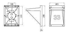 YLEISVALAISIN PINTA VINO IP65 IK10 E27 PCO WH