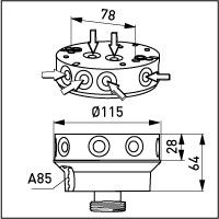 YLEISVALAISIN ENSTO AVR6 1X60W A60/E27 230V