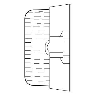 SAUNAVALAISIN ENSTO PINTA AVH11 1X40/60W A60/E27 IP34.