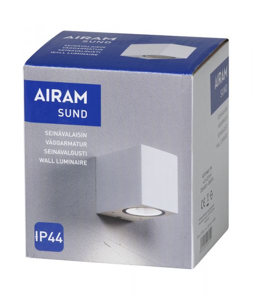 YLEISVALAISIN PINTA SUND IP44 GU10 GLC WH