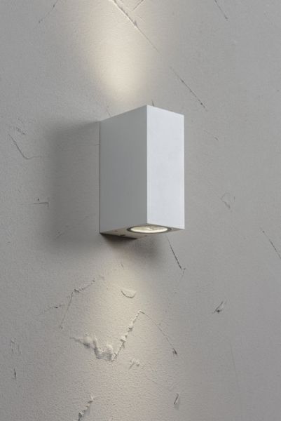 YLEISVALAISIN PINTA SUNDDOUBLE IP44 2XGU10 GLC WH