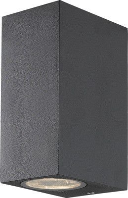 YLEISVALAISIN PINTA SUNDDOUBLE IP44 2XGU10 GLC ANT