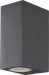 YLEISVALAISIN PINTA SUNDDOUBLE IP44 2XGU10 GLC ANT