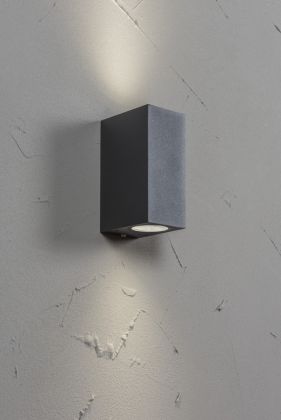 YLEISVALAISIN PINTA SUNDDOUBLE IP44 2XGU10 GLC ANT