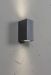 YLEISVALAISIN PINTA SUNDDOUBLE IP44 2XGU10 GLC ANT