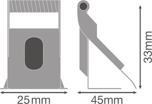 MEKAANINEN LISÄTARVIKE PANEL PANEL UN MOUNTING CLIPS 4KPL