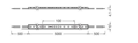 VALOPROFIILI/-NAUHA LEDVANCE LS V 1000/840/5M IP66 24V