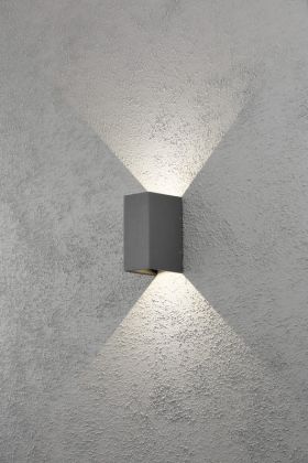 SEINÄVALAISIN ULKO KONSTSMIDE 7940-370 CREMONA LED 2X3W ANTR