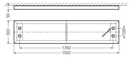 KATTOVALAISIN TWENTY3 G4 1500 IP20 6000LM 3/4K MP