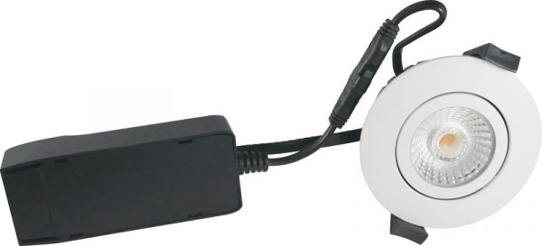 ALASVALO LOW PROFILE ECO IP54 440LMECO 6W 3K WH ROUND