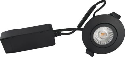 ALASVALO LOW PROFILE ECO IP54 440LMECO 6W 3K BL ROUND