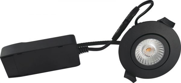 ALASVALO LOW PROFILE ECO IP54 440LMECO 6W 3K BL ROUND