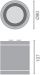 ALASVALO DOWNLIGHT SF DL SF IP65 DN90 15W/840 60D BK