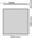 MODUULIVALAISIN PANEL VALUE PL COMP 600 33W/840 3630LM