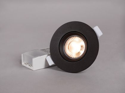 ALASVALO COMFORT TWIST QUICK IP44 470lm 6,5W 2/3/4K TILT BL