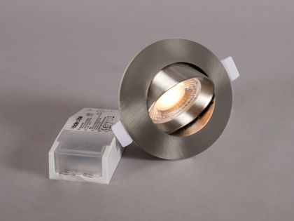 ALASVALO COMFORT TWIST QUICK IP44 470lm 6,5W 2/3/4K TILT BS