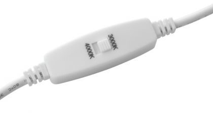 ALASVALO FLAT R DUO 225 IP44 18W 830/840 DIM WH