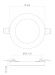 ALASVALO CIO MULTI IP20 9W 830/840/865 DIM WH