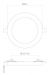 ALASVALO CIO MULTI IP20 12W 830/840/865 DIM WH