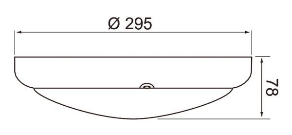 TUNNISTINVALAISIN SONO IP54 15W 835 RA/MS PCO WH