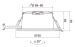 ALASVALO COMPACT MULTI IP54 7W 927/933/940 DIM WH