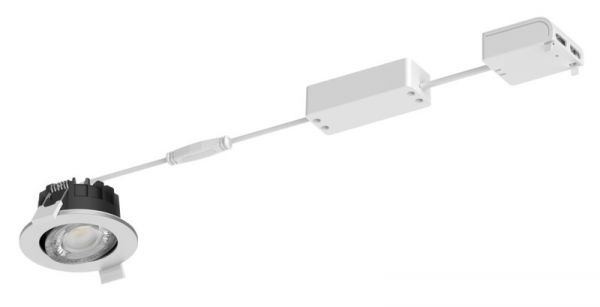 KOHDEVALAISIN LEDINAIRE ALL-IN 550LM CCT 6W 40D IP65/IP20 WH