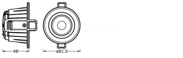 ALASVALO LEDVANCE SP CBO IP65 ADJ 6W CCT ML DIM