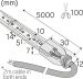 VALOPROF./-NAUHA LOWLUM IP67 24V 535LM/M 4,4W/M 940 5M