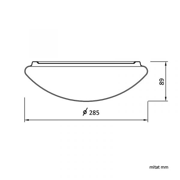 YLEISVALAISIN MODUS BRSB IP44 9W 840 900LM