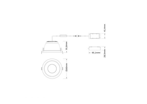ALASVALO LEDVANCE DL CMFT D150 18W CCT ML U19
