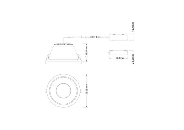 ALASVALO LEDVANCE DL CMFT D200 30W CCT ML U19