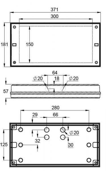 TURVAVALAISIN SOLID ZONELOWBAY Y3271W 24-230VAC/DC IP65 YP
