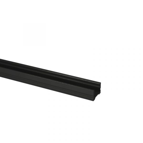LED-PROFIILI HIDE A LITE PROFIILI ART LOW 2M MUSTA