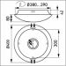 YLEISVALAISIN AVR400 IP44 LED 18W/840 E PC O