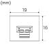 LED-PROFIILI HIDE A LITE LED EXTEND G2 30 3000K