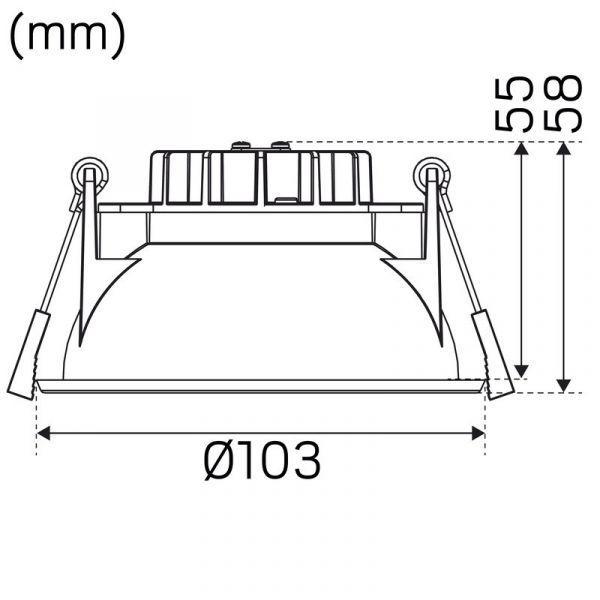 ALASVALO GLOBE 2 IP44 660lm 8W 3000K BL
