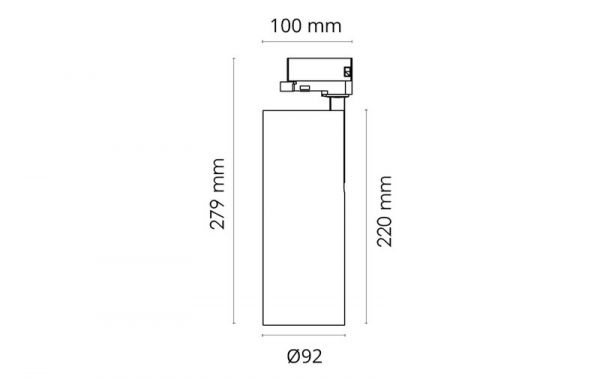 KOHDEVALAISIN SG TUBE ECO 4000K VA