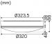 PINTA-AS.VALAISIN HIDE A LITE IP44 1400lm 15W 3/4K WH