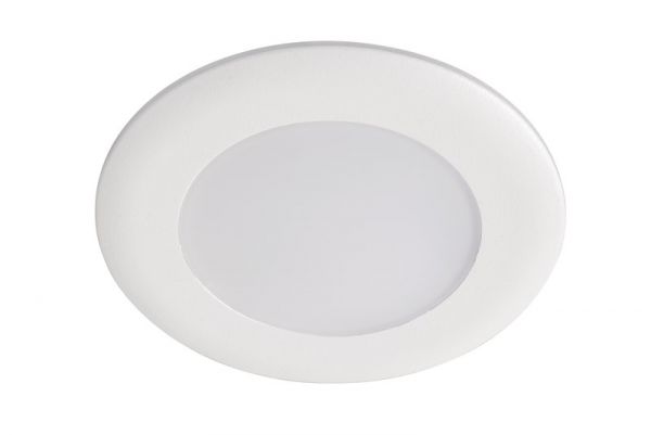 ALASVALO SLIM DUO FIX IP44 8W 830/840 DIM ACO WH