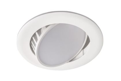 ALASVALO SLIM DUO TILT IP44 8W 830/840 DIM ACO WH