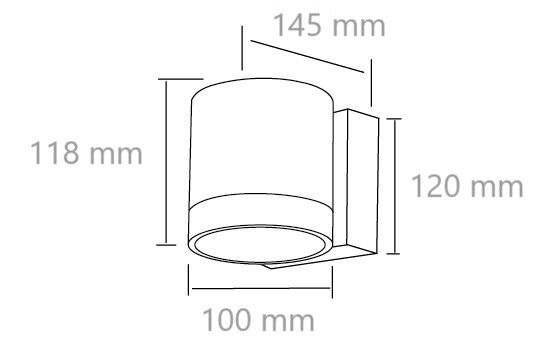 KOHDEVALAISIN FUNKIS PROLED FUNKIS PROLED 9W 3K/4K