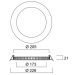 ALASVALO SYLVANIA START FLAT 0054123 205 17W 1750LM 4K DIM