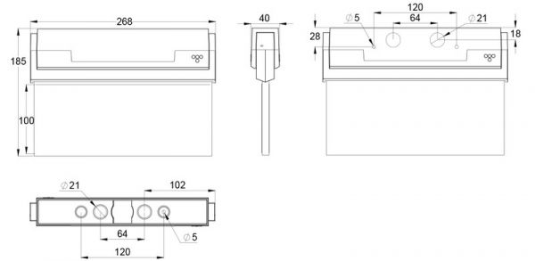 OPASTEVALAISIN OPAS 80 Y8071W103 24-230VAC/DC 20M O/V