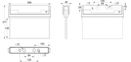OPASTEVALAISIN OPAS 80 Y8071W135 24-230VAC/DC 26M A