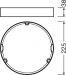 ALASVALO DOWNLIGHT SLIM DL SLIM FRAME DN210 WT