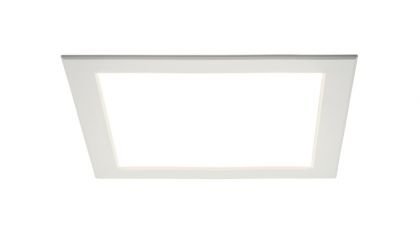 ALASVALO FLAT SQ 225 IP44 15W/830 DIM PCO WH