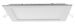 ALASVALO FLAT SQ 225 IP44 15W/830 DIM PCO WH