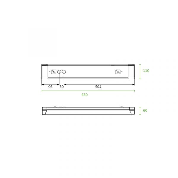PINTA-ASENNUSVALAISIN ELIFE MINIKOTILOISTE IP54 20W 840